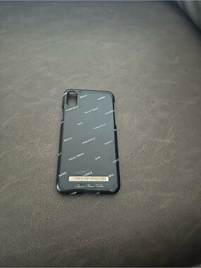 Black Tropical Print Phone Case - iDeal of Sweden iPhone X/XS